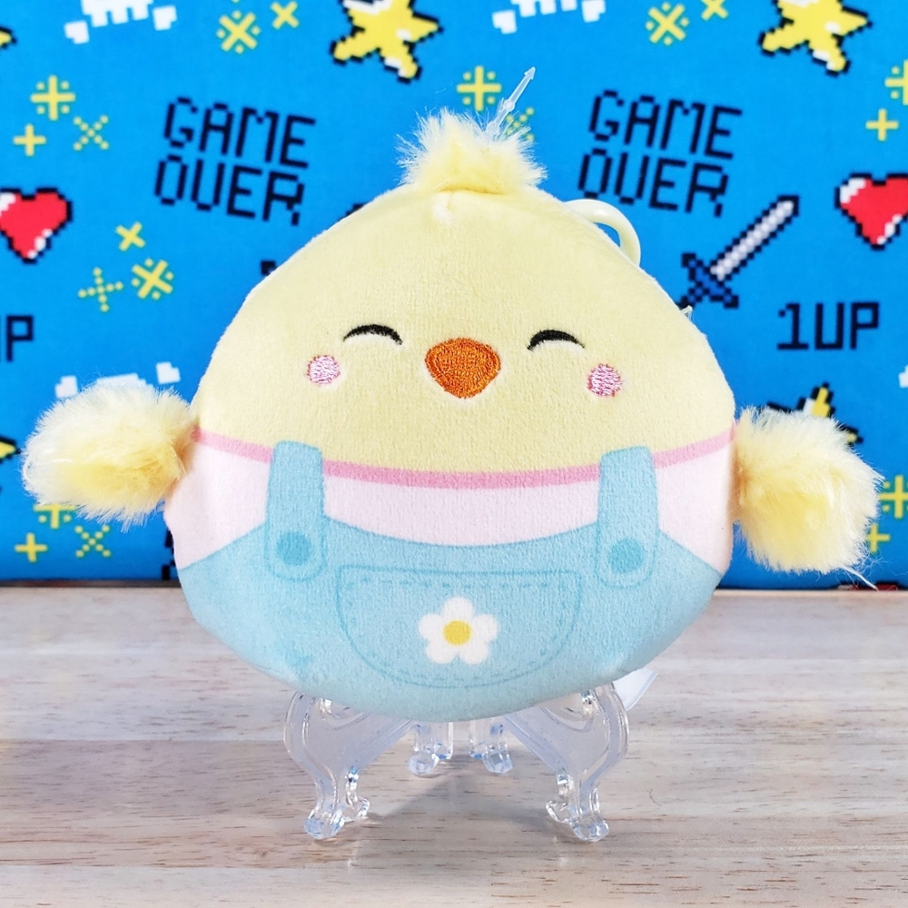 Squishmallow Aimee the Chick 3" Clip UltraSoft Easter Holiday Plush Toy NWT